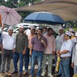 भारी बारिश में भी नहीं डिगा शिक्षकों का हौसला, TET और NPS के विरोध में मुख्यमंत्री आवास घेराव